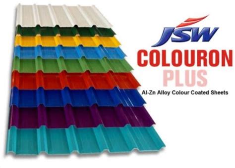 jsw colour coated sheet price